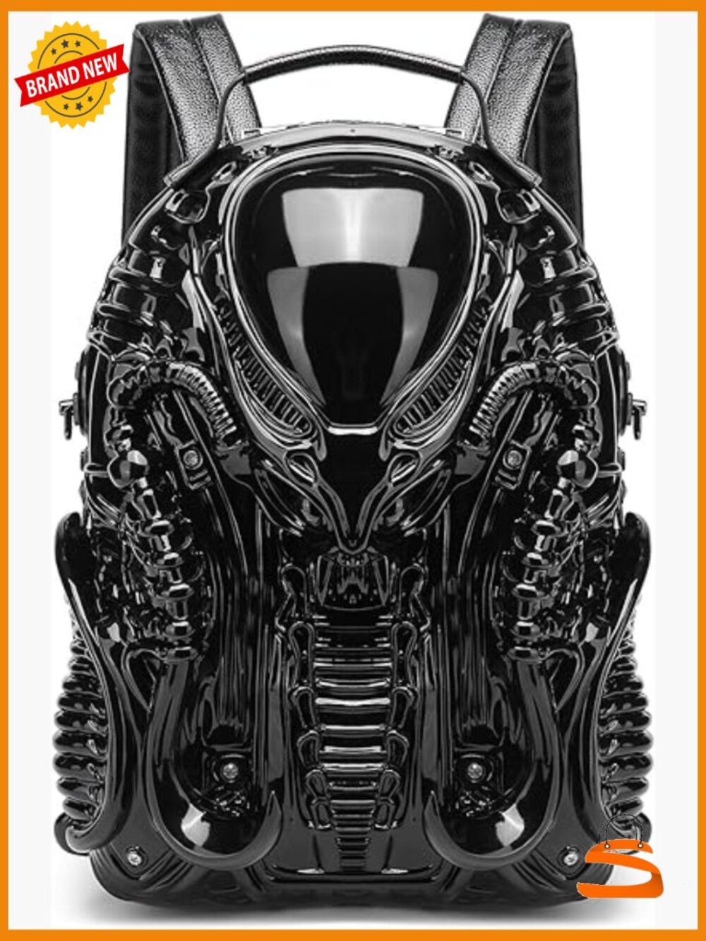 Xenomorph PVC 3D Shaped Purse Alien Backpack Fashion Bag